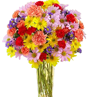 Brigtht bouqet with chrysantems | Flower Delivery Penza